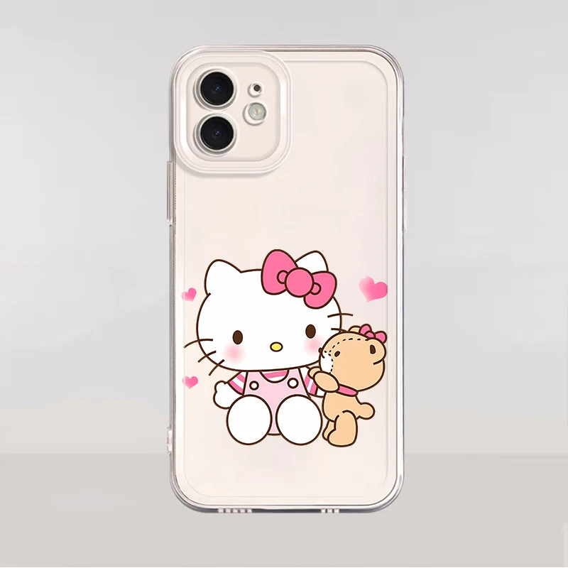 Custodia morbida per telefono Sanrio Hello Kitty carina per Honor 90 Lite X9a X8b X9b Y9 Prime 2019 X7b