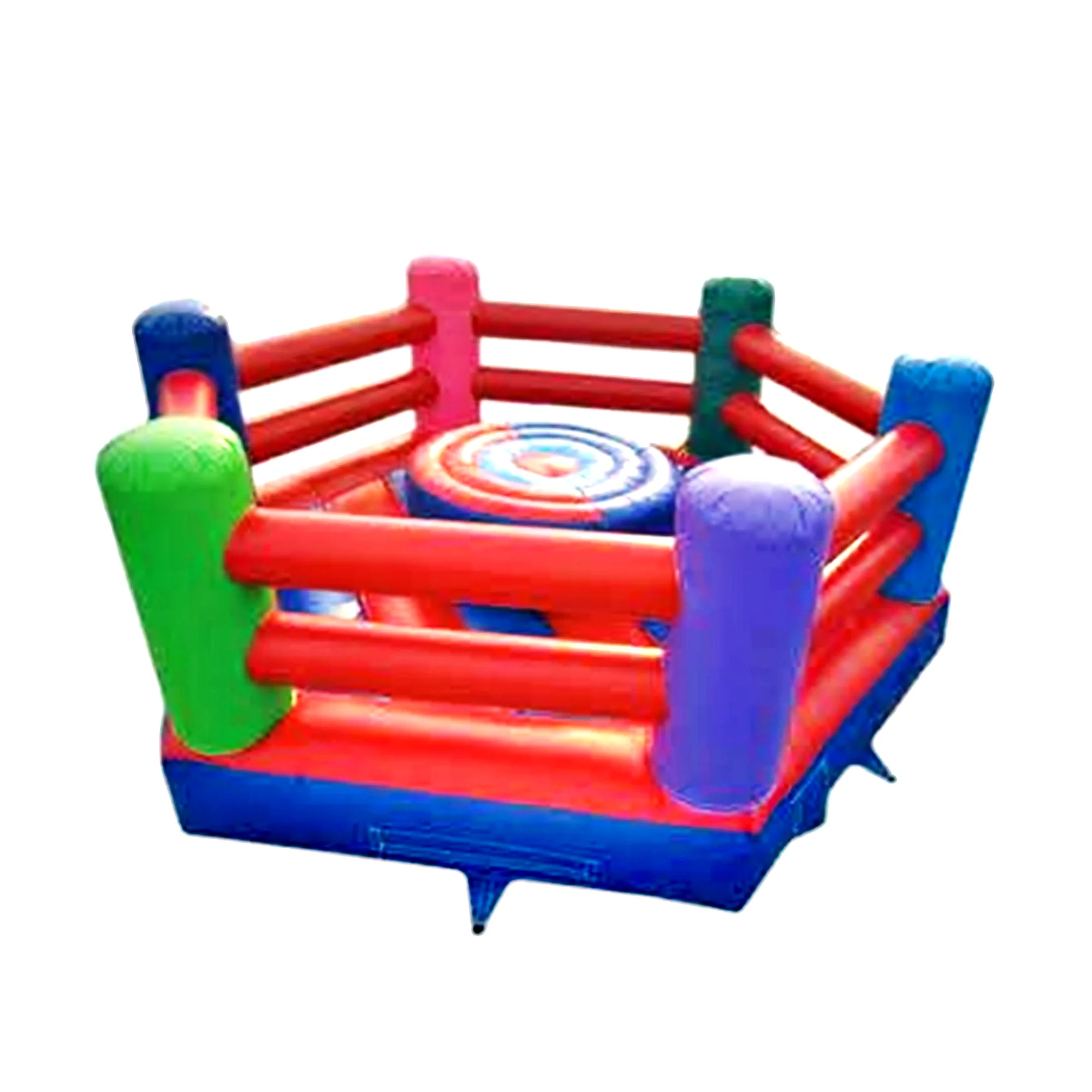 

Commercial Factory Price Inflatable Sport Games Adult Kids' Inflatable Boxing Ring Bouncy Castle Trampoline
