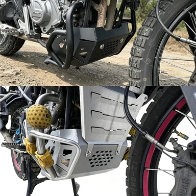 

Motorcycle Underbody Skid Plate Frame Bottom Guard Modified Parts for CFMOTO 450MT 2024-2026