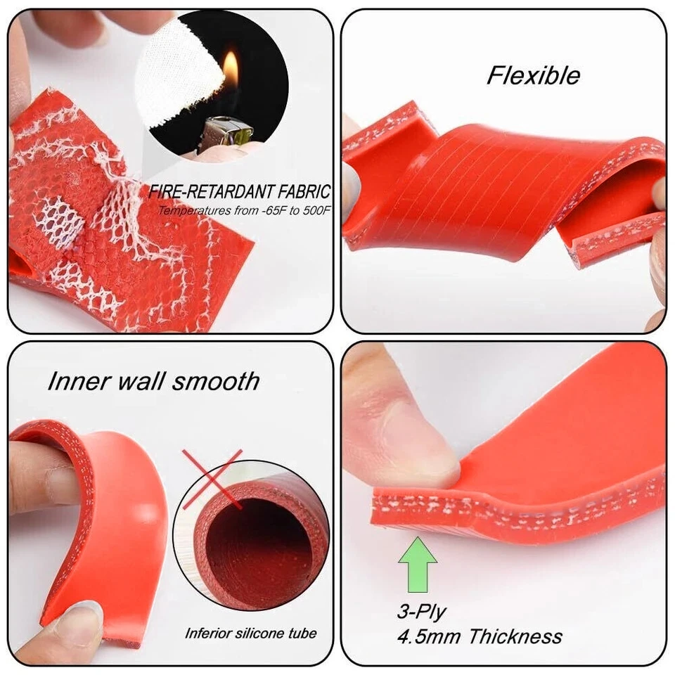 FIT 2001-2005 دودج نيون SRT4 طقم خرطوم المبرد السيليكون محرك توربو 2.4 لتر