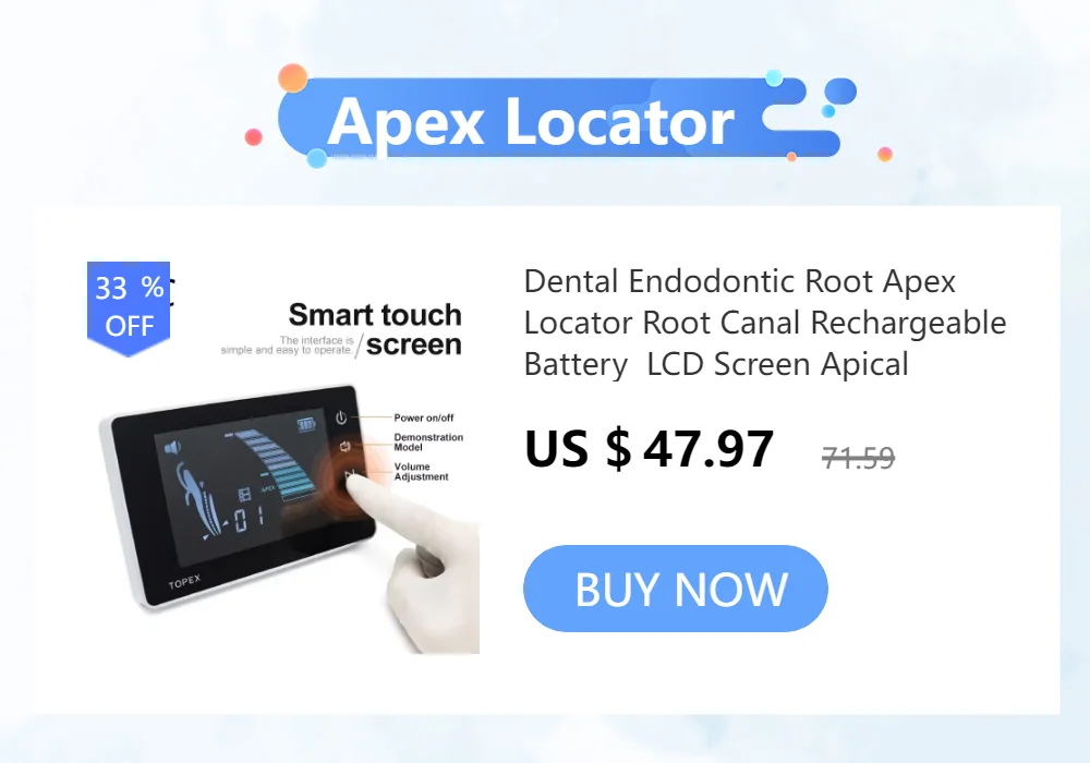 2 In 1 Dental Smart Wireless Endo Motor Built In Apex Locator Root Canal 360ᄚAdjustable Handpiece for Root Canal Treat