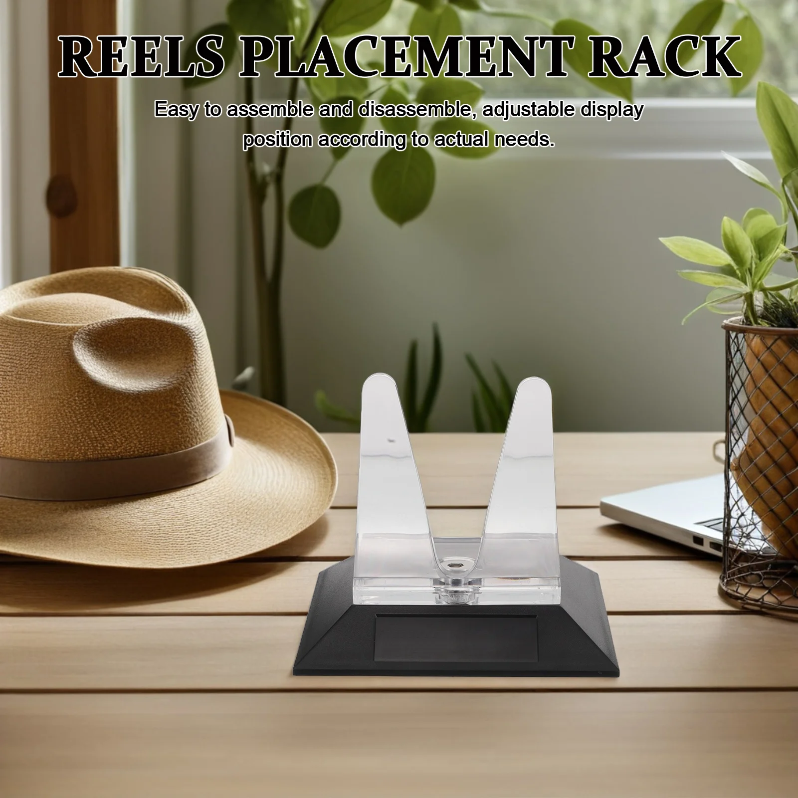 

Spinning Wheel Display Stand Metal Frame Adjustable Height Showcase Rack for Market Shop Exhibition Decoration