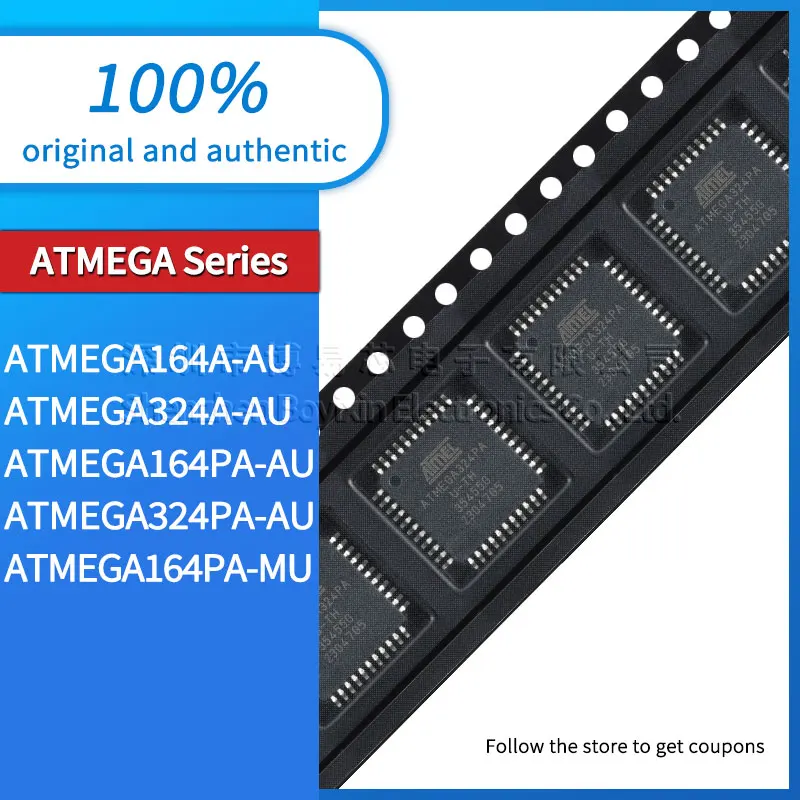 

ATMEGA324PA ATMEGA164A ATMEGA164PA ATMEGA324A ATMEGA164PA-MU AU Black PC casing