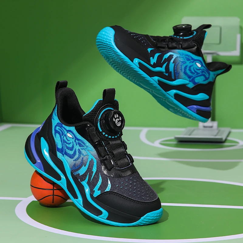 

Новинка 2023 года, детские кроссовки, летние уличные противоскользящие износостойкие кроссовки, ультралегкие удобные мягкие детские баскетбольные кроссовки