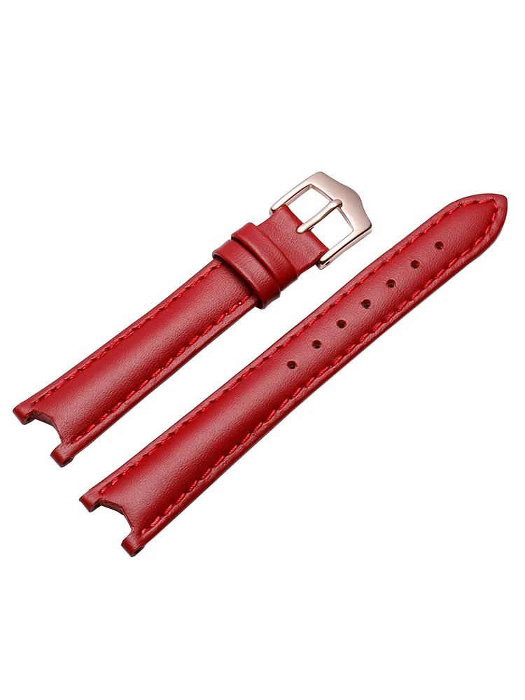 For Versace Genuine Leather Watch Strap VSPLH1119 Series 1419 1219 1719 Concave Interface Men\'s and Women  Watch Chain 16mm 18mm