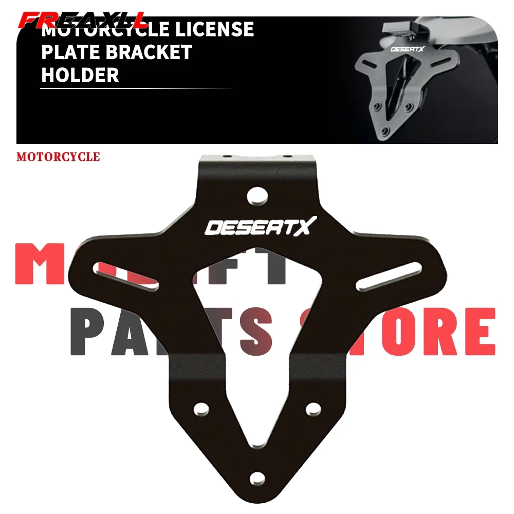 

Plate Holder Bracket For Ducati DesertX / Rally 2022-2026 Rear Tail Tidy Fender Eliminator kit Registration Desert X 2025 2024