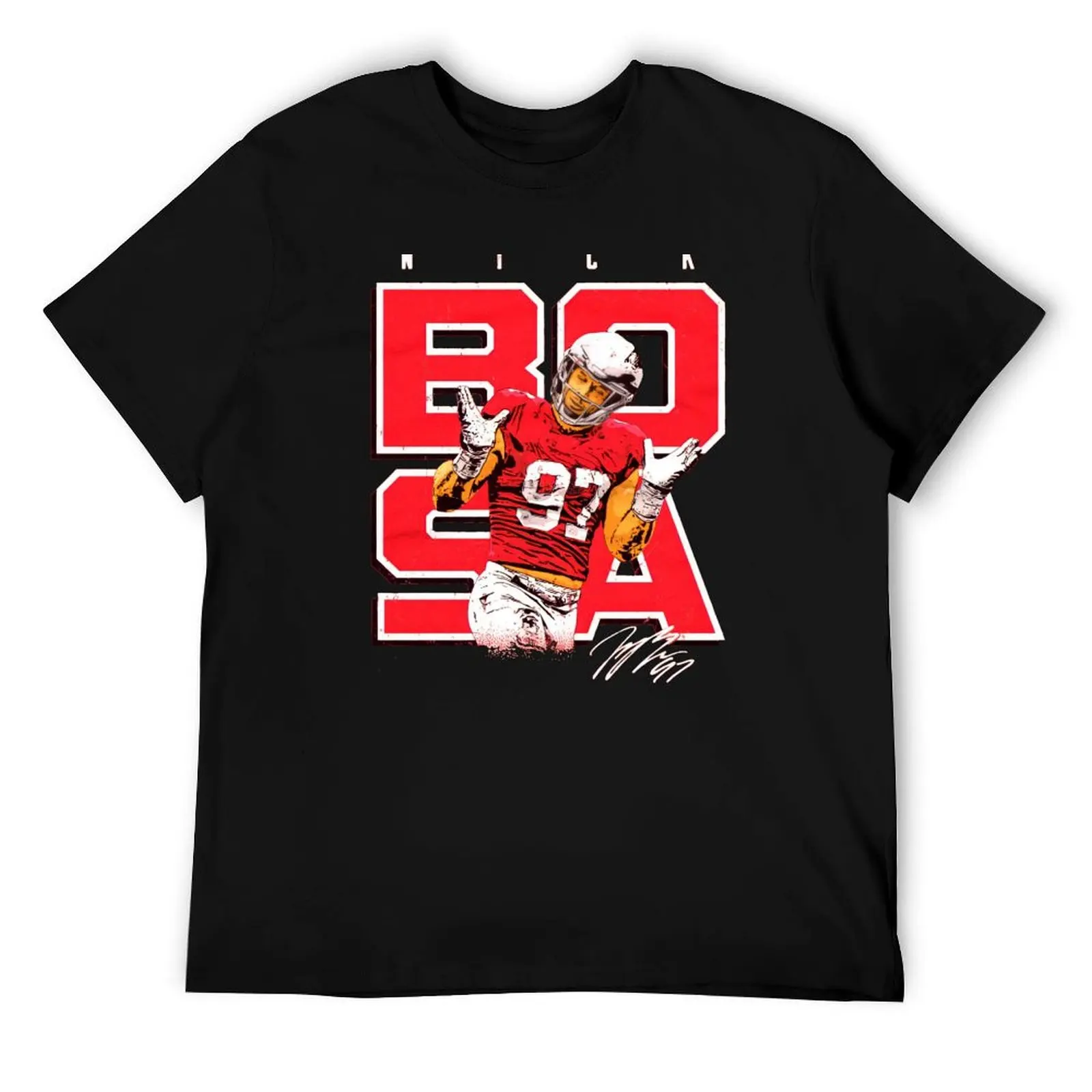 

Nick Bosa T-Shirt t shirts for man slim fit t shirts for man pack white man t shirts cotton T-Shirt