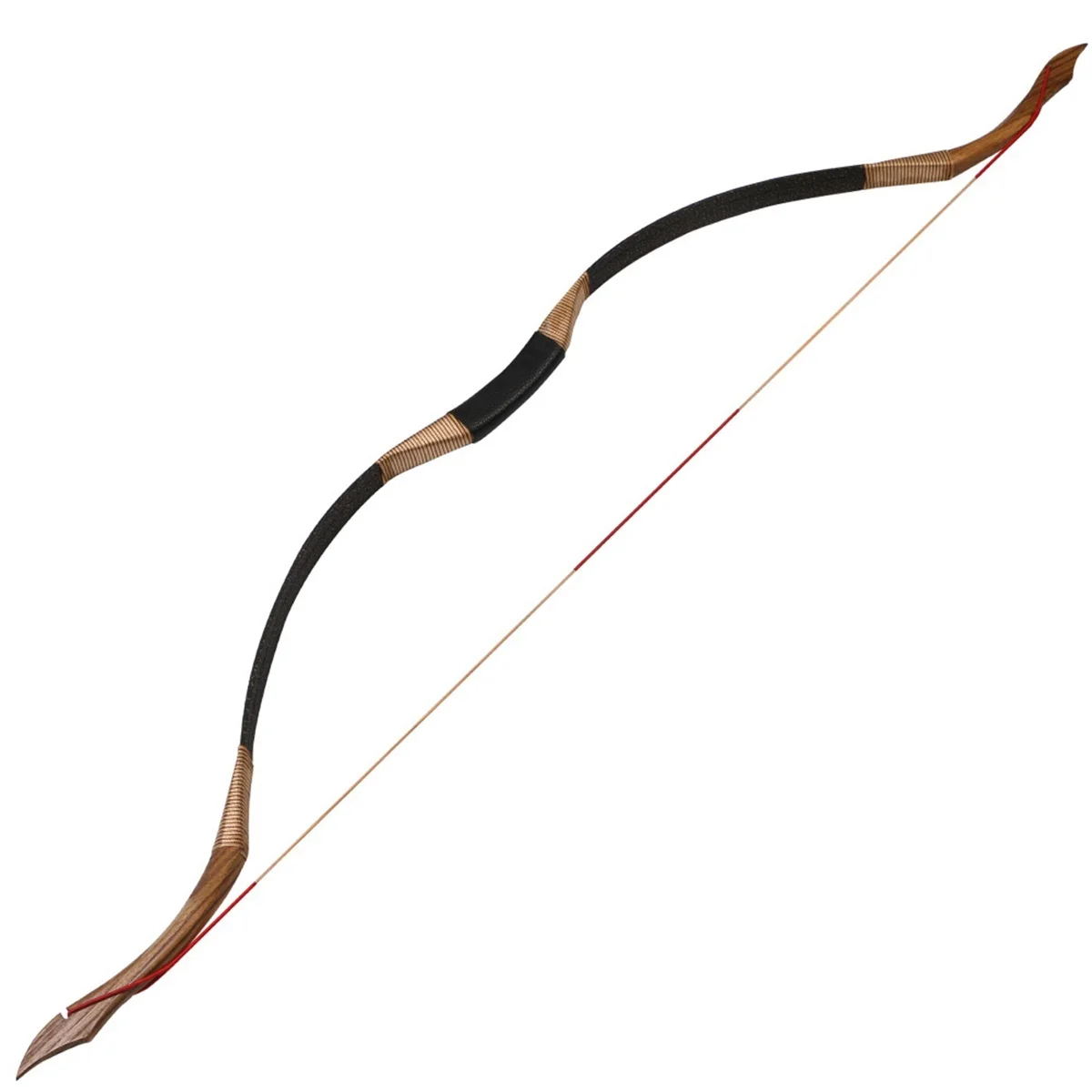 Imagem -06 - Nova Chegada 50lbs Tradicional Tiro com Arco Caça Artesanal Recurvo Arco Mongol Cavalo Longbow