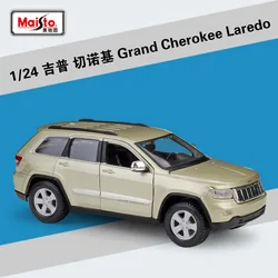 Maisto 1:24 JEEP Grand Cherokee Laredo High Simulation Alloy Diecast Metal Toy Car Model Collection kids Gifts B470