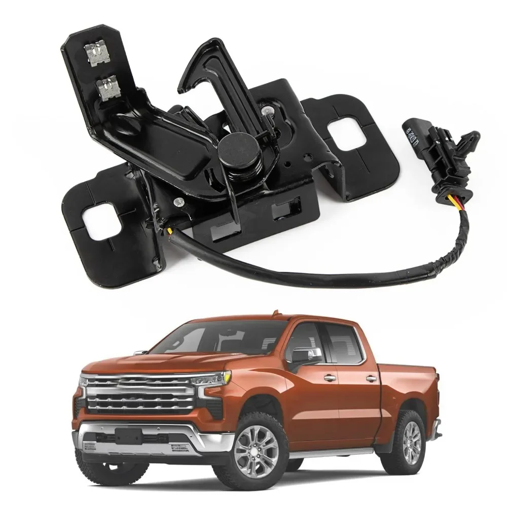 Car Front Hood Latch Sensor for Chevrolet Silverado 1500 LD 2019-2022/Sierra 1500 2019-2022 Hood Latch Assembly