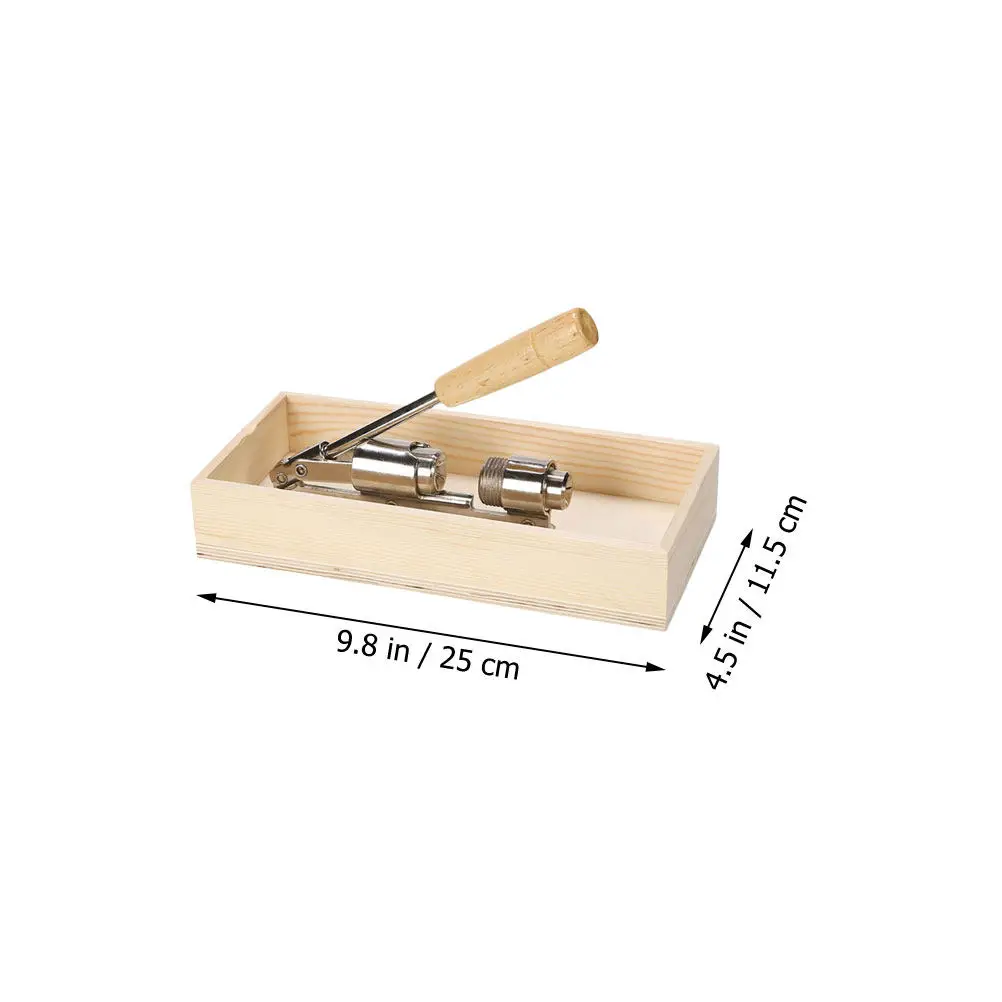 1Pcs Nut Opener Walnut Clip Leveraged Heavy Duty Thick Wood Splash Proof Storage Box Multifunctional Manual Tool for Home