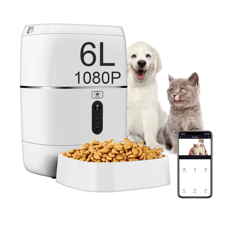 

Smart Home Tuya Smart Life cat Automatic Feeder Feeding Machine cat Food Dog Food Wifi Remote Smart cat Pet Food Dispenser