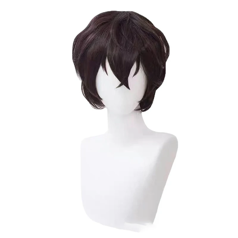 Dazai osamu papel headwear homem roupas diárias jogo microfilme peruca anime bungo cães vadios personagem modelagem chapelaria