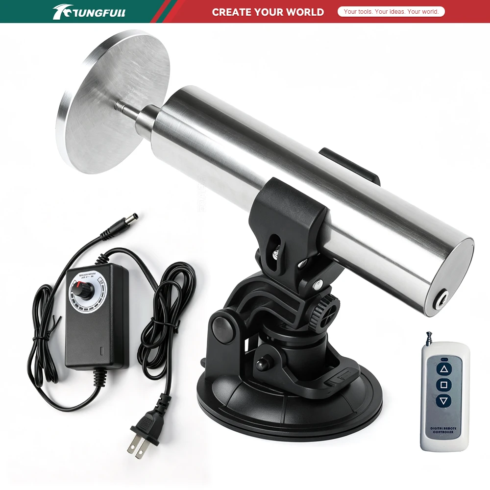 TUNGFULL Mini Teleskop-Linearantrieb DIY-Kit – Hochleistungs-Hubmotor mit DC-Geschwindigkeitsfernsteuerung für DIY-Werkzeuge