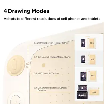 Ugee Q6 繪圖板/數位板/數位繪畫板/書寫板,適用於兒童,支援安卓、PC 和 Mac 系統。 8 最佳銷售 兒童iPad - №6