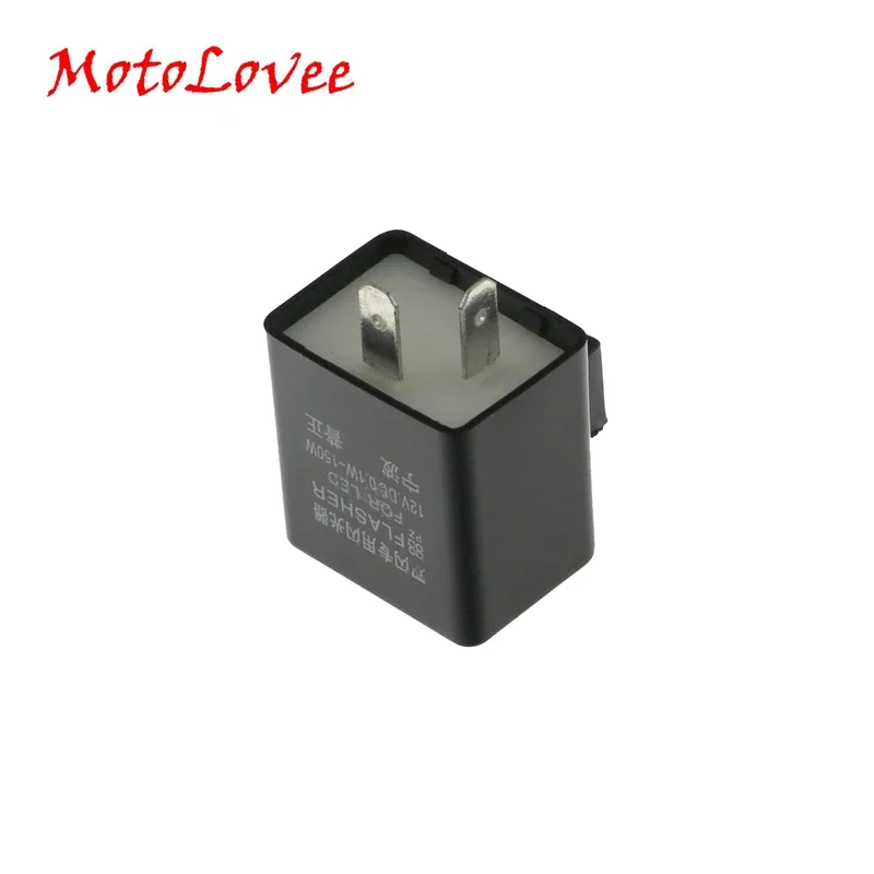 

MotoLovee 12V Motorcycle Motorbike Universal LED Turn Signal Indicator Flasher Relay