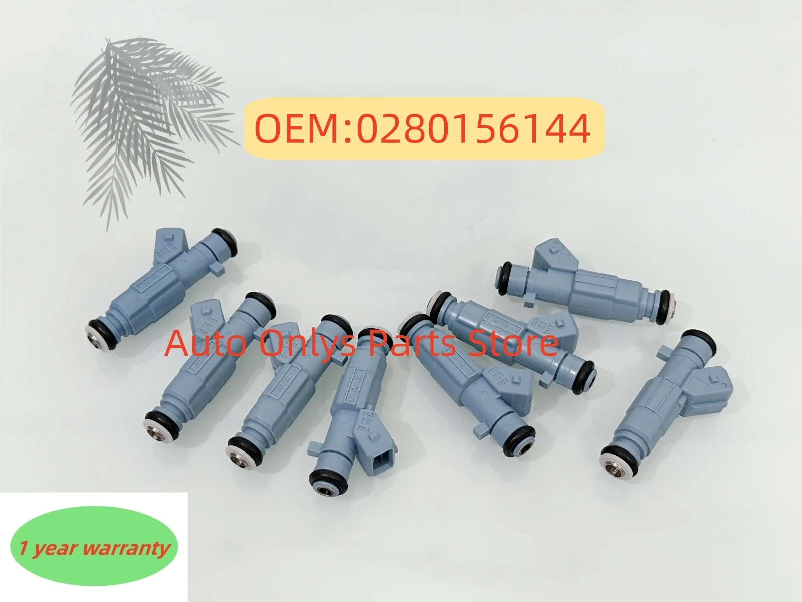 

8pcs High quality 0280156144 Fuel Injector Nozzle For - Volkswagen Parati 1.0 For Gol 1.0 8v Mi Gii 030906031T 030133319AF