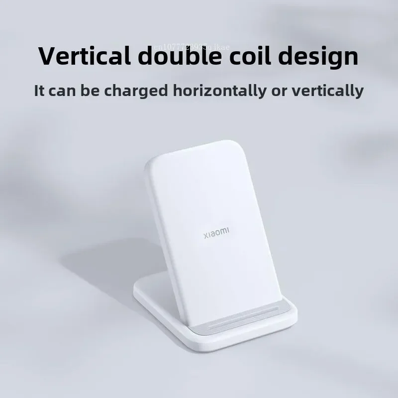 Xiaomi Mi 30W Vertical Wireless Charger Fast Charging for Xiaomi 13/14/12/11 Series for Redmi K70/K60 Series for IPhone Series
