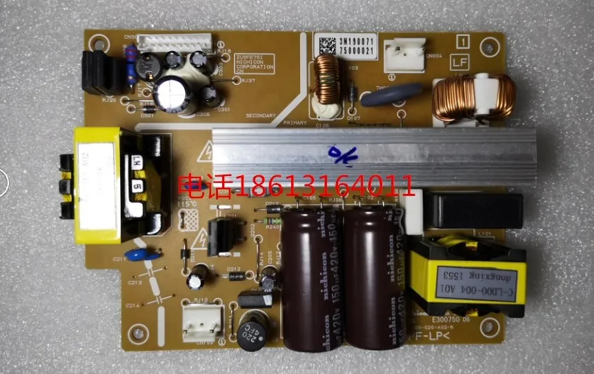 

Original for NEC CR2155X CR2165X CR2165W CR2275X CA4115X CA4155X CA4255X CA4155W projector main power supply board