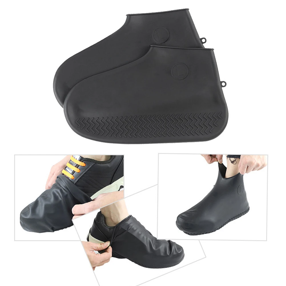 

Waterproof Shoe Cover Covers Reusable Protector Outdoor Protectors Rainproof Shoes Travel