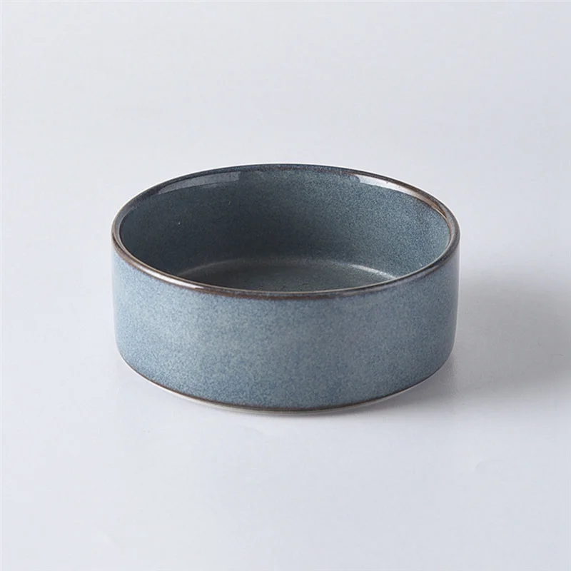 

A03I- Pet Bowl With Neck Protective Collar Anti-Collision Wooden Tray Pet Feeding Supplies Cat Accessories