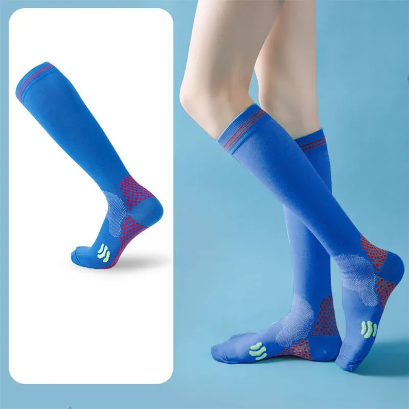 Best 20-30mmHg Medical Compression Socks for Women Men Flight Travel Maternity Pregnancy Varicose Veins Nurse Running Support