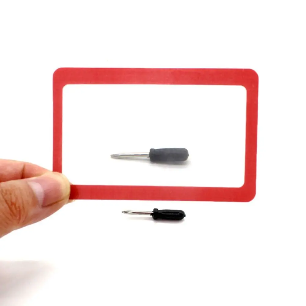 10PCS 3X Power Card-type Magnifier Slim Design Portable Handheld Magnifier PVC Material Card-Sized Card Magnifying Glass