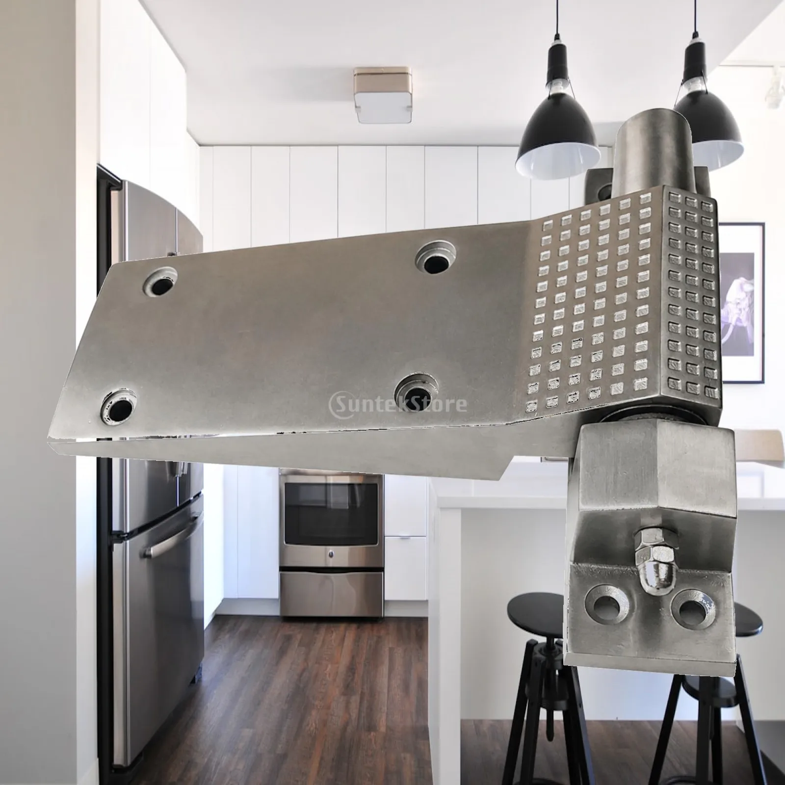Heavy Duty Stainless Steel Hinge for Cold Room Door Wide Mounting Plate Smooth Action Refrigeration Use