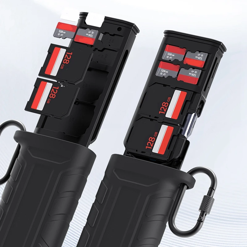 High-Speed SD Card Reader USB 3.1 Type-C SD/TF/SIM Card Carrying Case For Cameras Smartphones Drones