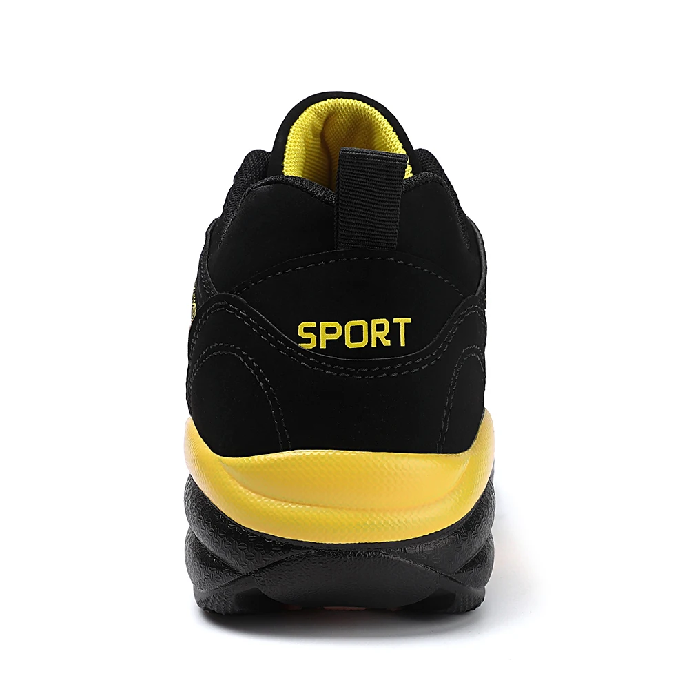 Trendige Farbblock-Sneaker für Herren in Übergröße, bequeme, rutschfeste, lässige, langlebige Schnürschuhe für Outdoor-Aktivitäten für Herren – Detail 25