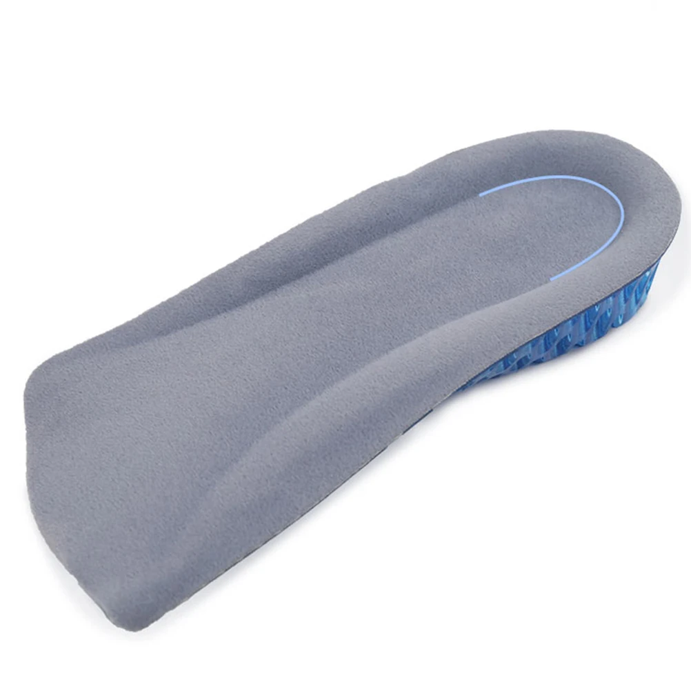 

Silicone Honeycomb Insoles Height Increasing Lift Pads Invisible Heel Shock Absorption Healthy Fits Most Shoes
