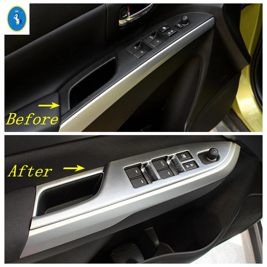 Air AC Outlet / Read Lights / Steering Wheel / Lift Button Cover Trim For Suzuki SX4 s-cross 2014 - 2022 Interior Accessories