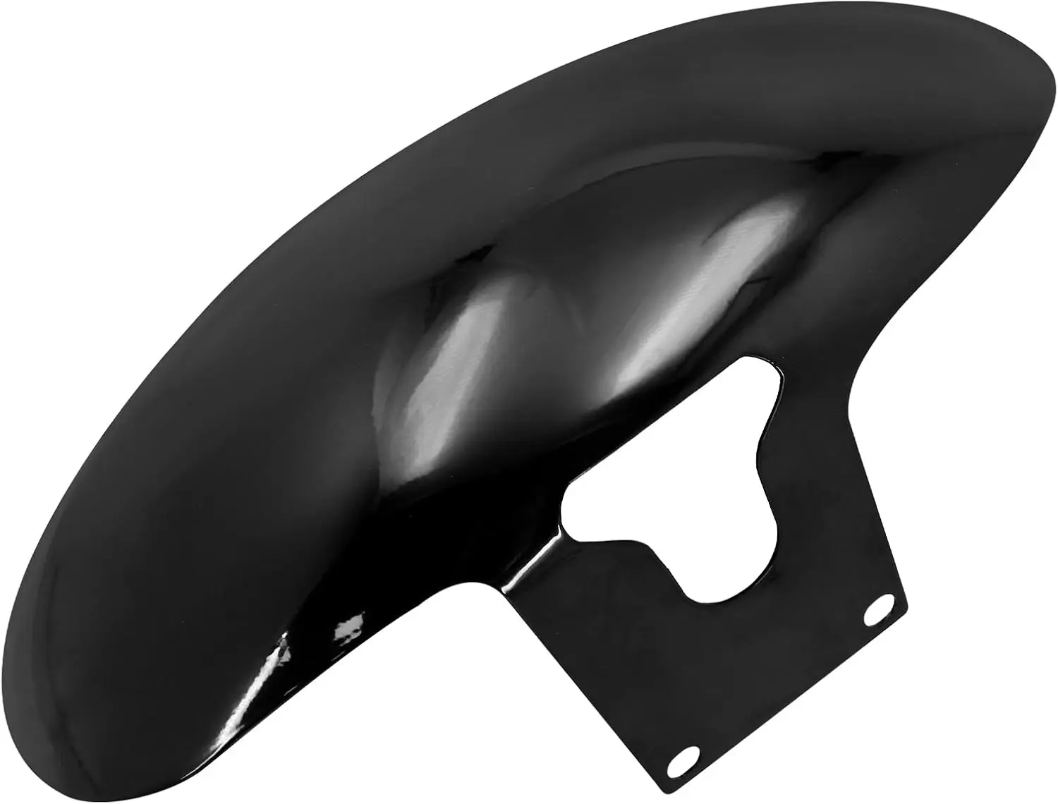 

Короткое переднее крыло мотоцикла подходит для Harley Softail M8 Fatboy FLFBS FLFB 2018-2023 (цвет: глянцевый черный)