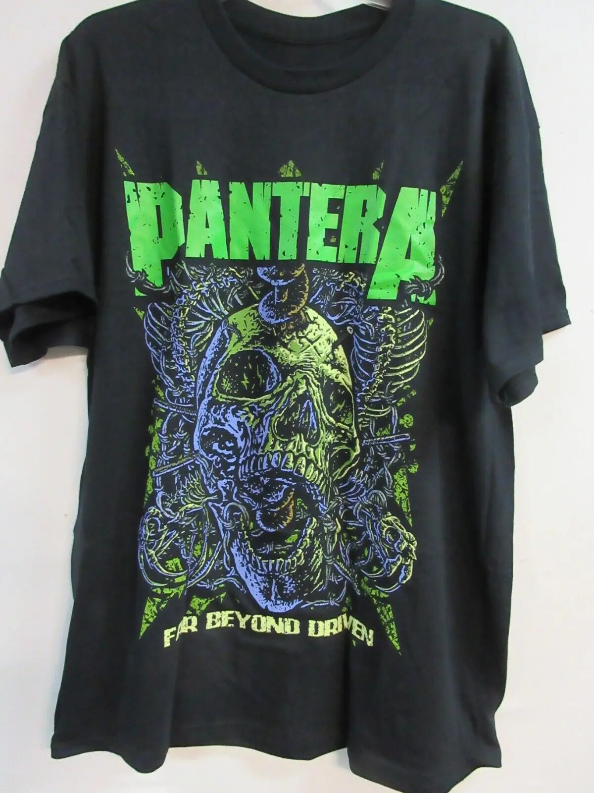 PANTERA OFFICIAL MERCH FAR BEYOND DRIVEN BAND CONCERT MUSIC T-SHIRT EXTRA LARGE