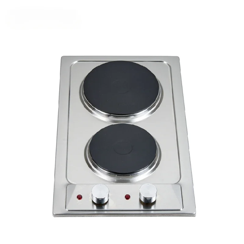 portable 2 burner electric cooktop hot sale kitchen appliance cooker hot plate delicate appearance built in stove hob