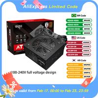 Aigo AT Power Supply  550W 650W 750W PC 120mm Fan 100-240V Full Voltage Design 80Plus ATX Desktop Diy Gamer Computer Fonte Psu