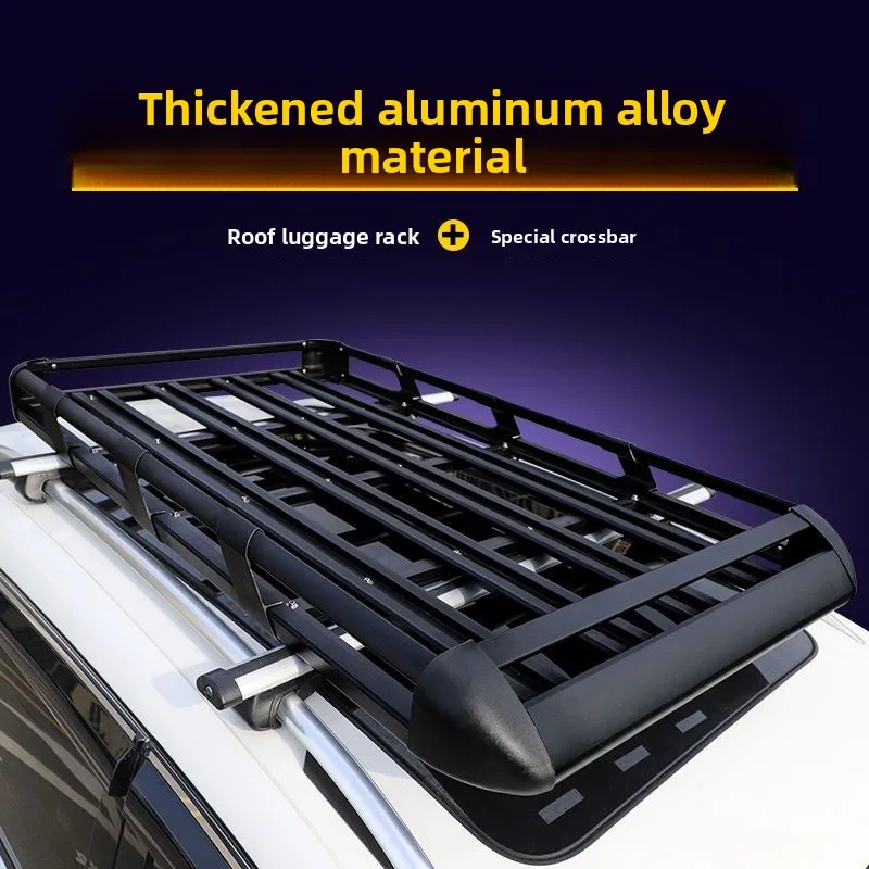 Portaequipajes para techo, portaequipajes para coche, estante de viaje, cesta, SUV, todoterreno, marco de techo modificado Universal