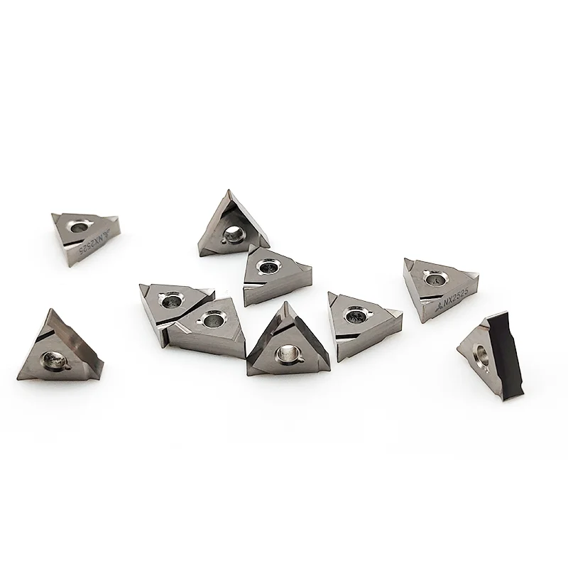 10pcs TNGG160402R-F TNGG160404R-F TNGG160404L-F NX2525 Ceramic Insert CNC Lathe Cutter Turning Tool TNGG 160404 R-F L-F Blade