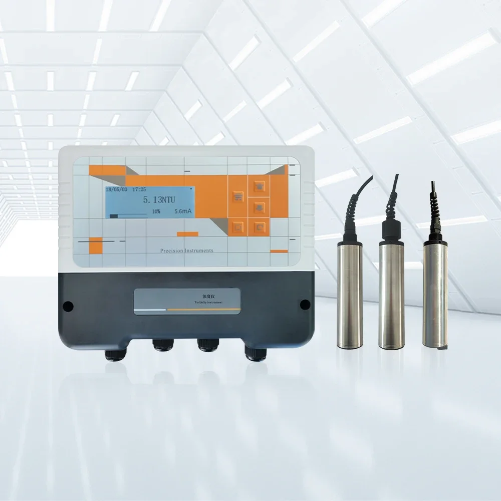 Turbidimeter Suspended Solids Detector Sludge Concentration Meter Turbidity Meter Water Quality Online Turbidity Sensor