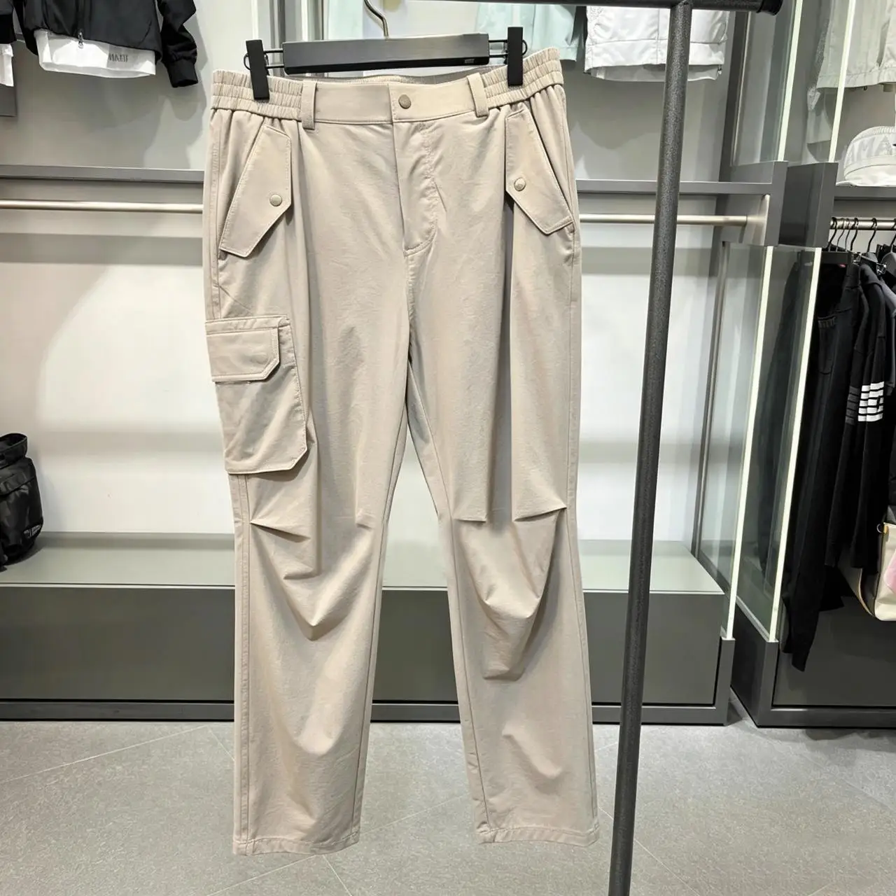 New Men Golf Pants Summer Thin Quick Dry Breathable Trousers Simple Elegant Casual All-match Sports Long Pants For Golf Outdoor