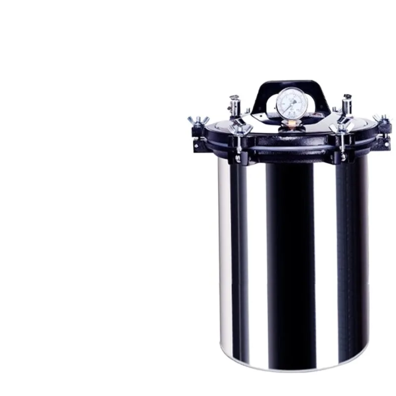 

Steam Sterilizer Small Stainless Steel Portable Autoclave Automatic Vertical Sterilizer Laboratory