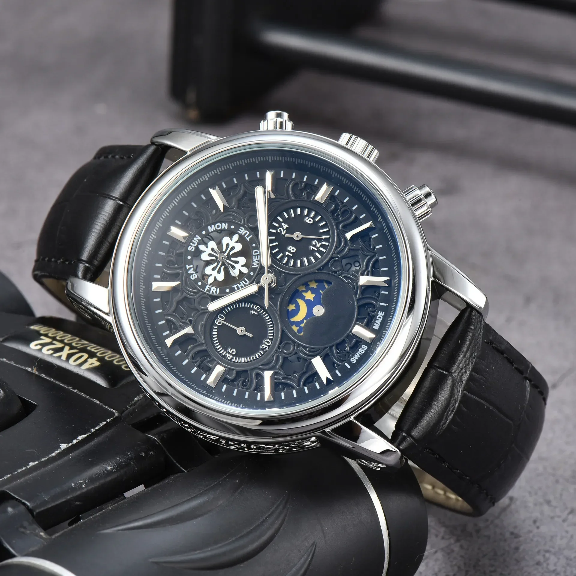 

Top Brand Luxury Tourbillon Watch Men Fashion Business Watch for Men Casual Sport Waterproof Men Mechanical Automatic Watch