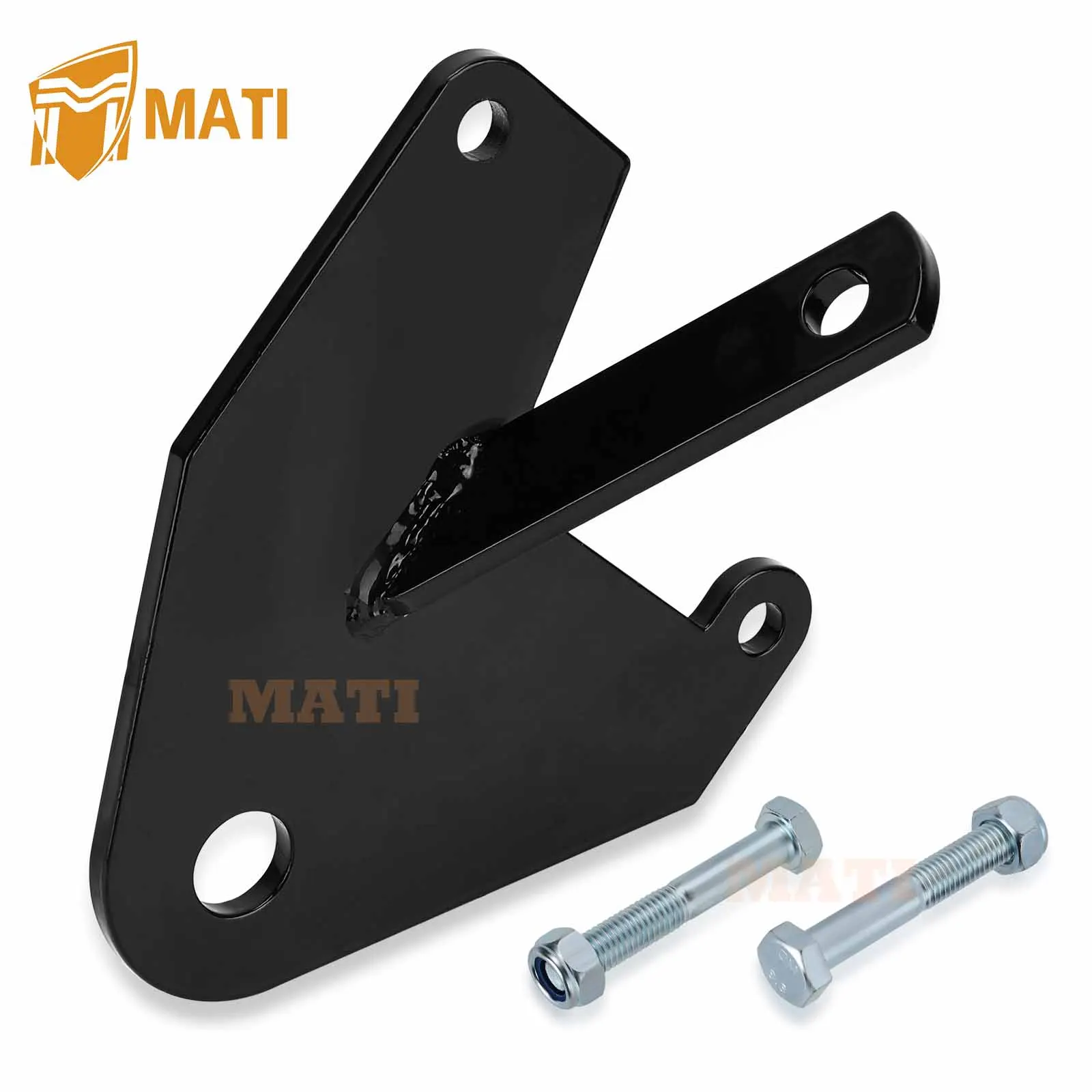 M MATI Heavy Duty Trailer Hitch Receiver Ball Mount for Honda ATV Recon 250 TRX250 1997-2023