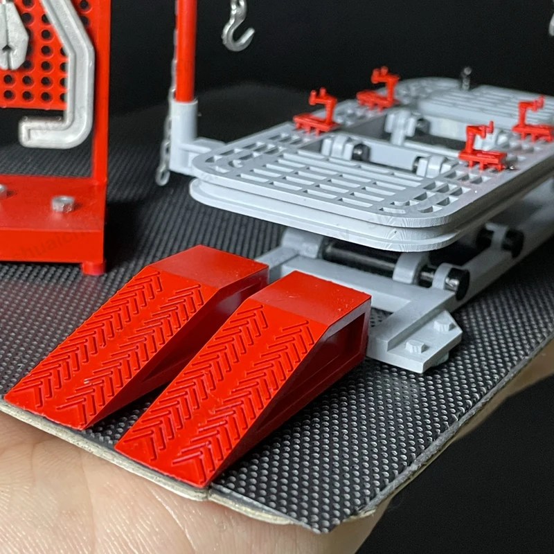 1セット シミュレーションカーフレーム矯正キット ミニチュア自動車ビーム矯正器具 修理ツール 1/64 ガレージモデルシーン用
