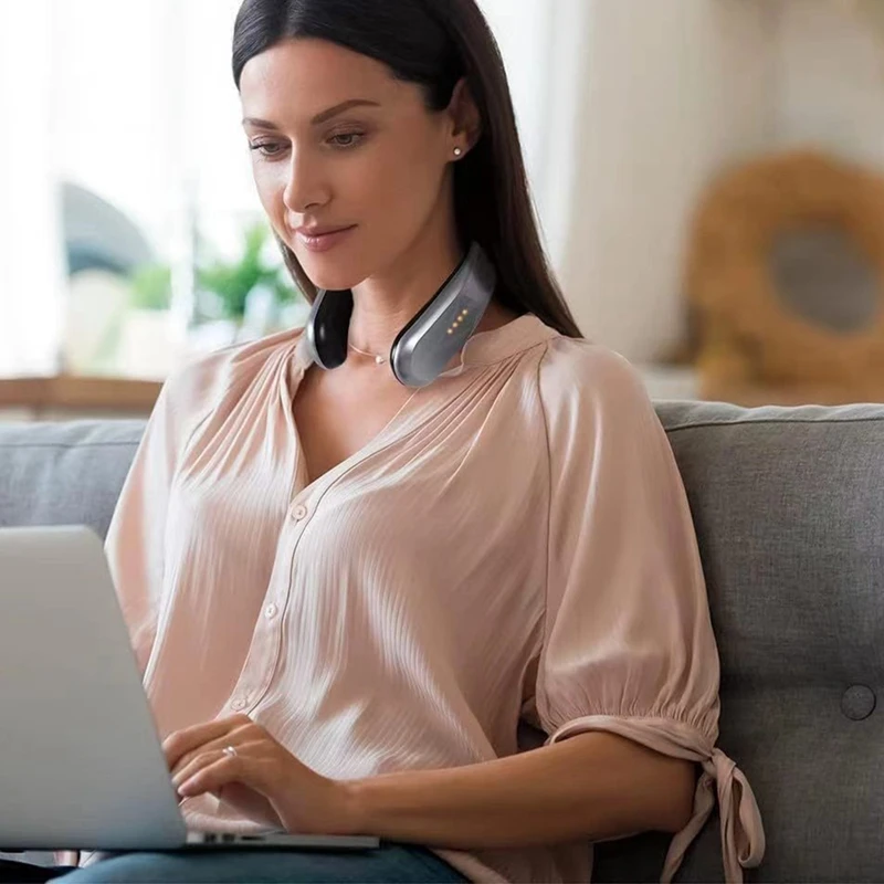 充電式ネックウォーマー,USB充電付き,ハンギングネックヒーター,耐久性,4レベル,冬