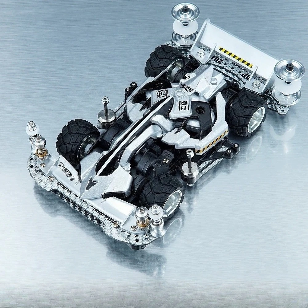 DIY Four-Wheel-Drive Car  Silver EVO Edition  Ready-to-Run Modified Car  Painted Body  No Assembly Required