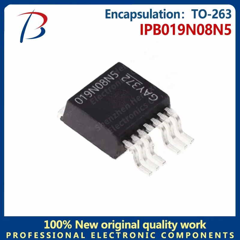 5PCS IPB019N08N5 integrated circuit transistor package TO-263 80V180A N-channel MOS field effect tube