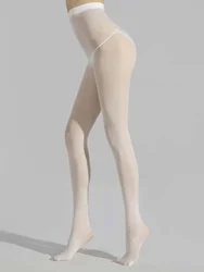 A Pair Pantyhose Ultra-Thin sheer stocking women Transparent Black Solid Color designing for ladys and Girls silk stockings