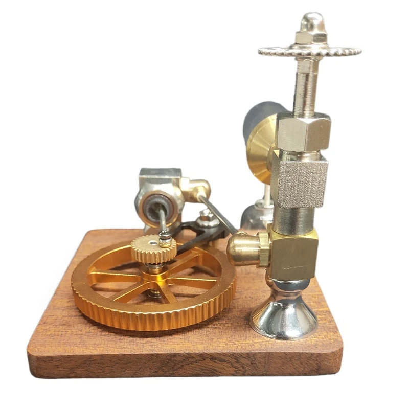 B-M Stirling Engine Model Adjustable Speed With Vertical Flywheel Physics Power Science Experiment Engine Toy Boys Gift