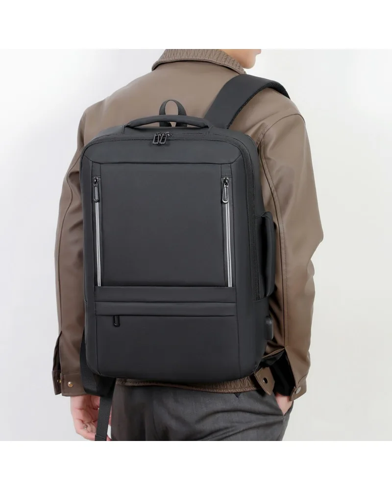 

New large-capacity business computer backpack multi-function expandable backpack travel business travel storage bag men